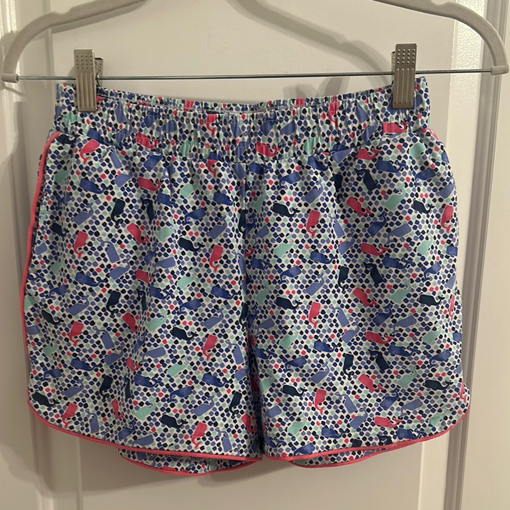 Vineyard Vines Pink and Blue Whale Shorts